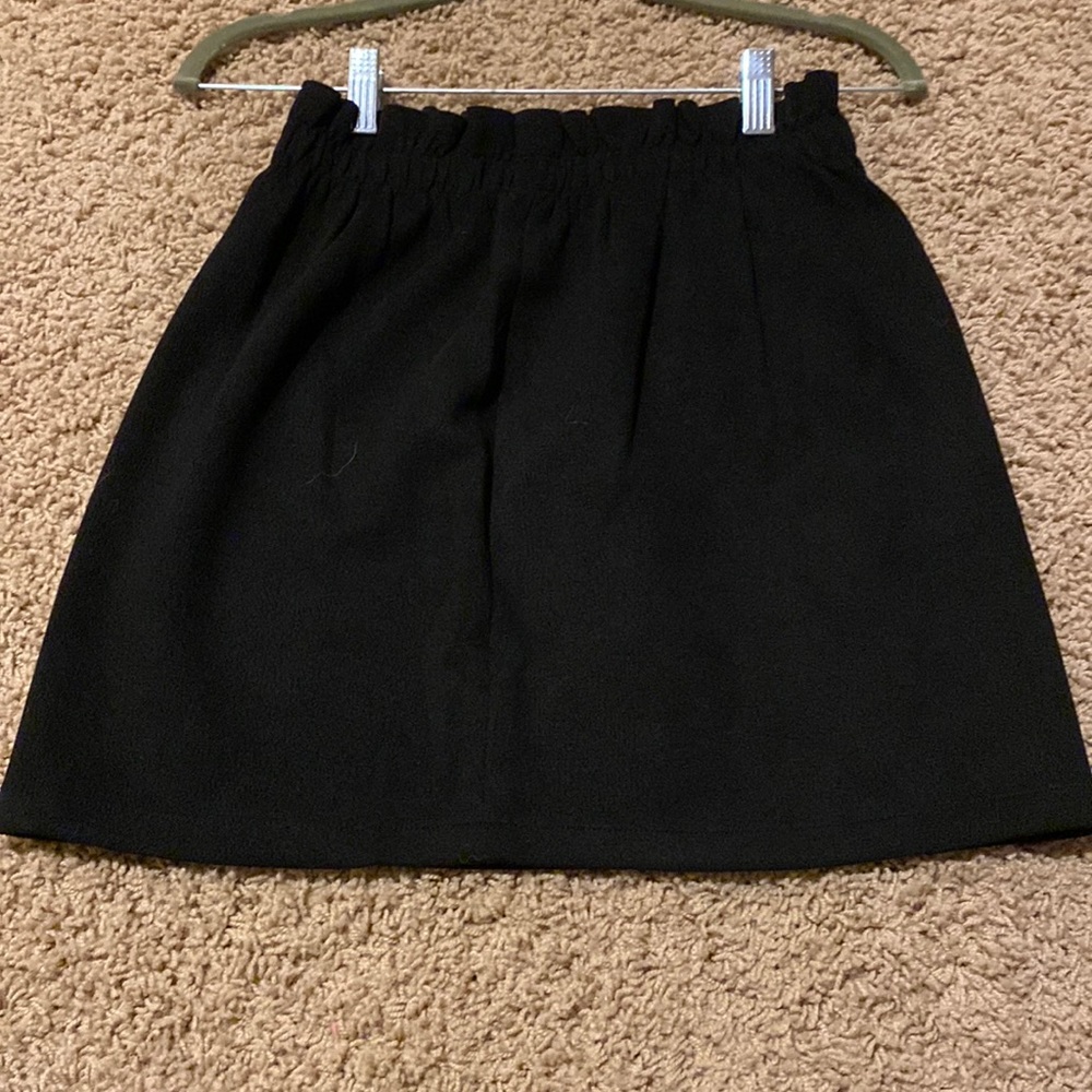 Bishop and Young Suede Mini Skirt